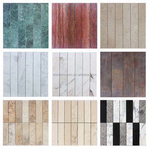 Carreaux de mosaïque autocollants en marbre blanc de Carrare pour crédence de cuisine et projets de salle de bain – Vente en gros - Product Image 4
