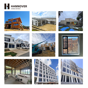 Hannover công nghiệp cấp nhôm cửa sổ cửa sổ cường độ cao swing dễ dàng cài đặt thời tiết khung bền cho - Product Image 2