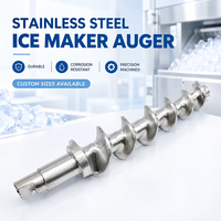 Vis de machine à glaçons en acier inoxydable sur mesure, pièces de rechange pour machine à glaçons commerciale, usinage CNC, support OEM