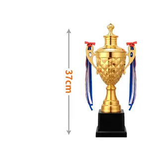 Metalen Award Trofeeën En Medailles Sport Trofee Fabriek China Souvenir Sport Cup Hd Digitaal Printen Goud Vergulde Volkskunst