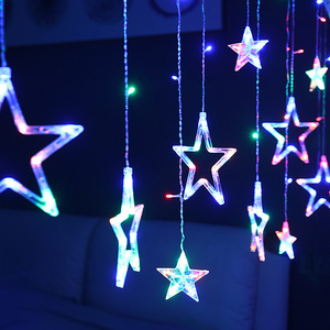 Đèn <span class=keywords><strong>Led</strong></span> Thần Tiên Giáng Sinh Kỳ Diệu Cửa Sổ Kỳ Nghỉ Cửa Hàng Nhà Máy Đèn Dây Rèm - Product Image 3