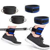 Sangles de cheville de gymnastique réglables personnalisables Machine à câble multifonction Work Out Cuff Attachment for Gym Use