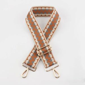 Sangles de sac tissées à motifs chevrons colorés avec boucles et crochets en métal pour accessoires de sac de bricolage personnalisés - Product Image 4