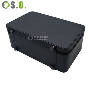 Large Capacity Jewelry Organizer Case Removable Trays Portable Leather Jewelry Storage <b>Box</b> For <b>Rings</b> Earring Necklace Bracelet - Product Image 6