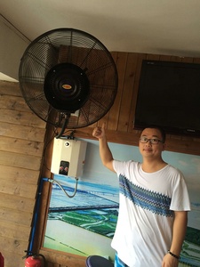 26 "Công Nghiệp Treo Tường người hâm mộ ngoài trời nước tường Mist <span class=keywords><strong>fan</strong></span> quạt phun - Product Image 4