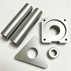 Custom Cnc Machining Service Aluminum Parts Polished Long Strip Silver Anodized Sandblast OEM ODM Milling and Grinding Equipment - Product Image 1