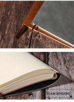 Carnet de notes personnalisable en cuir rigide A5/A4 pour cadeaux d'affaires et fournitures scolaires – Impression sur mesure en gros