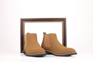Tobillo alto Tamaño 14 Point Toe PU Zapatos de cuero Ocasión formal Aumento de altura Chelsea Boots Hombres - Product Image 4