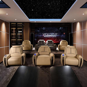 Canapé de cinéma, sièges inclinables, salon, siège de cinéma de luxe, villa, home cinéma électrique, siège VIP, canapé de cinéma électrique pour la maison - Product Image 2