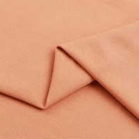 Vente en gros de tissu double sergé en coton pur résistant à l'abrasion de haute qualité chemises unies teintes en fil tissé de poids moyen maison
