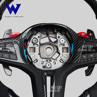 Volant en fibre de carbone adapté aux BMW G01 X5 G05 G20 G22 G30 M2 G87 M3 G80 M4 G82 G42 M5 F10 F20 F30 F90 F80 F82