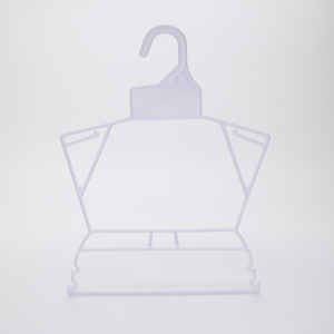 Logo personalizzato appendiabiti da bagno in plastica per Bikini abiti a forma di corpo in abbigliamento da salotto - Product Image 2