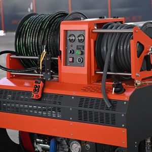 AMJET descuento innovador 300bar 40lpm máquina de limpieza de alta presión de agua máquina de limpieza de drenaje - Product Image 1