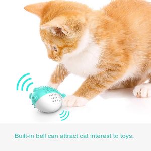Duurzame Katten Tandjes Interactieve Beweging Kauwen Tandenborstel Voedsel Dispenser Traktatie Kattenkruid Puzzel Speelgoed - Product Image 5