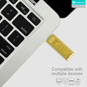 Clé USB en métal doré - Product Image 6