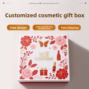 Caja de regalo para sombra de ojos Jiugongge, caja de embalaje personalizada para productos de cuidado de la piel, caja de regalo personalizada para cosméticos, personalización de regalos. - Product Image 1