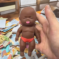Grande poupée souple en TPR pour bébé, jouet anti-stress à presser, idéale pour la vente en gros et les boutiques de cadeaux