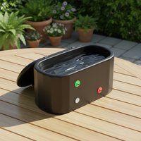 Baignoire gonflable ovale en polychlorure de vinyle pour la relaxation, le massage, le bain de glace, la remise en forme des athlètes, intérieur et extérieur