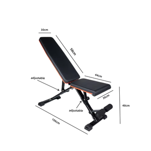 YACONSTAR YD-360 <span class=keywords><strong>Banc</strong></span> de musculation inclinable pliable en acier moderne, support de levage de poids réglable, utilisation à domicile, salle de sport, robuste, unisexe, ABS - Product Image 1
