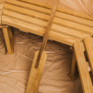 Jacuzzi de Madera para 4 Personas, Bañera de Hidromasaje de Cedro Rojo para Jardín - Product Image 3