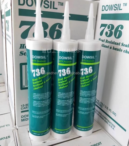 Adhésif époxy multi-usages haute température ZY192 DOWSIL 736, 300 ml, rouge, silicone RTV, adhésif de construction - Product Image 3