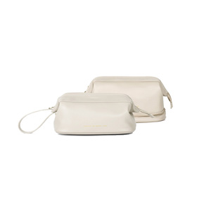 Sac cosmétique multifonction à double couche en PU, grande capacité, organiseur de maquillage, trousse de voyage - Product Image 4