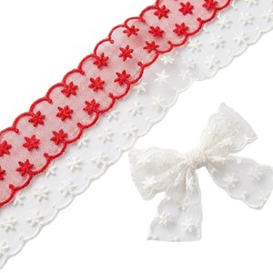 Bordure en dentelle de tulle brodée à bords ondulés, accessoire DIY pour robe Lolita, col, poignets, chaussures, chapeau, décoration de vêtements, vente en gros - Product Image 5
