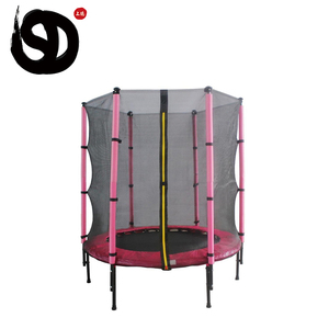 Sundow portátil al aire libre mini circular salto de trampolín con red de seguridad - Product Image 5