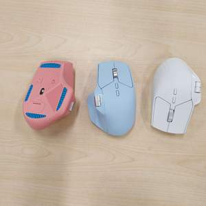 Mini <span class=keywords><strong>Ratón</strong></span> Inalámbrico <span class=keywords><strong>USB</strong></span> para Diestros, Modo Dual, 6400 DPI, 8D, Ergonómico, Vertical, para Portátil y Escritorio, con Retroiluminación RGB - Product Image 5