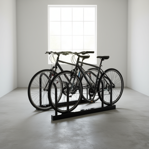 Support de rangement pour vélos, intérieur/extérieur, pour 2 vélos, roues de 22 à 28 pouces, en alliage, pour garage, pour le stationnement des vélos - Product Image 2