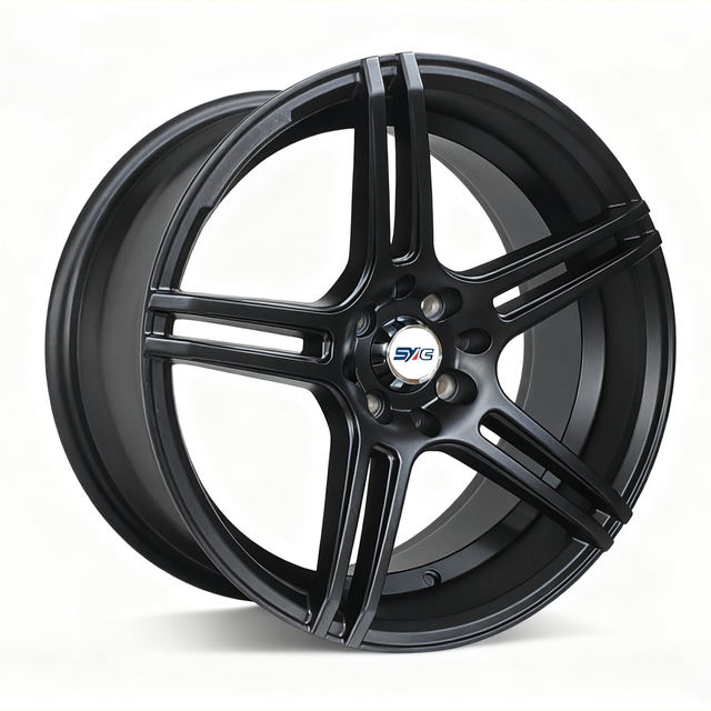 SYAC Factory Wholesales 17 * 8.0-inch Dark Light Cast Aluminum Alloy Passenger Car Wheels with 4/8-hole Rims for Modification