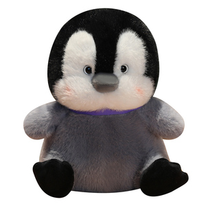 Alibaba.comでぬいぐるみぬいぐるみ紫ペンギン話者市場のために最も