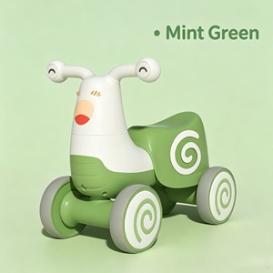 Nouveau trotteur pour enfants, <span class=keywords><strong>draisienne</strong></span> à 4 roues pour bébés de 1 à 3 ans, garçons et filles, jouet d'équilibre pour apprendre à marcher - Product Image 1