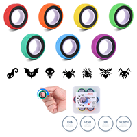 Anneaux anti-stress en silicone ODM/OEM pour enfants, étudiants, bureau – Jouet sensoriel pour soulager l'anxiété, récompenses de classe, cadeaux de fête