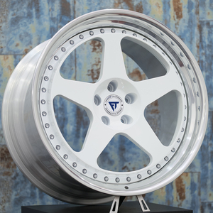 Jantes forgées polies à profil profond, 2 ou 3 pièces, concaves profondes, 15, <span class=keywords><strong>16</strong></span>, 17, 18, 19, 20 pouces, jantes en alliage de luxe pour Tesla Model S, BMW E46 - Product Image 5