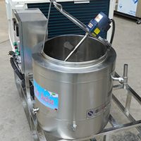 Yourtime 50L pasteurisation et homogénéisateur gelato machine Avec refroidissement machine de pasteurisation continue