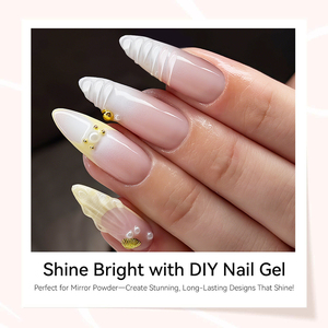 FZANEST Gel 3D pour Nail Art, Gel de Sculpture, Colle pour <span class=keywords><strong>Dessin</strong></span>, Moulage, Sculpture et Décoration, Gel Polish Transparent Sans Résidu pour Créations d'Ongles DIY - Product Image 3