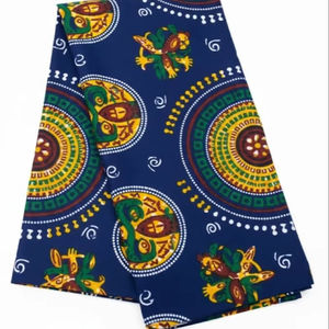 Vestido Midi de Tela Bogolan, Transpirable, con Patrones Geométricos en Tonos Tierra de Mali, Manga Corta, Abertura Lateral, Ropa para Festivales - Product Image 1