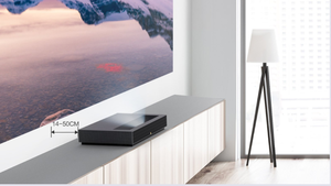 โปรเจคเตอร์เลเซอร์ <span class=keywords><strong>4K</strong></span> Cinema Pro ความสว่าง 2400 ลูเมนส์ รองรับ UST สำหรับโฮมซีนีม่า พร้อมลำโพงในตัว - Product Image 5