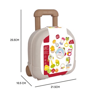 Juguetes Educativos BaoHan, Sonajero y Campana de Silicona Suave, Set de Regalo para Bebés de 0 a 12 Meses, Juguete Musical para Niños - Product Image 1