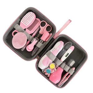 Ensemble de soins pour nouveau-nés mignon de 20 pièces/lot, comprenant un peigne multifonctionnel, un inhalateur nasal et des coupe-ongles en EVA - Product Image 4