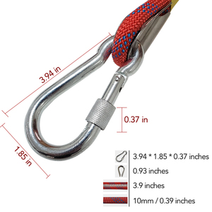 <span class=keywords><strong>Cuerda</strong></span> de Seguridad Trenzada de Poliéster Suave de Alta Resistencia de 10 mm para <span class=keywords><strong>Escalada</strong></span> en Exteriores, 10 m (32 pies) - Product Image 4
