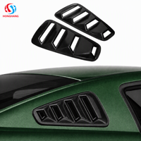 HONGHANG - Ailettes de fenêtre latérales directes usine pour Mustang 2005-2014, accessoires de style extérieur en ABS pour la vente en gros et OEM/ODM