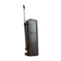 PE Matériel Portable Dj 2U 3U 4U 6U Amplificateur Rack Case Lockabl Rack Cases External Tie Rod