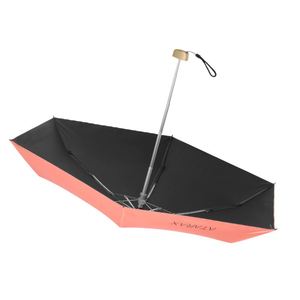 Portable Folded Ultralow-<b>Light</b> 5 Folding Sunblock Uv Mini Pocket Umbrella for Rainny Day - Product Image 6