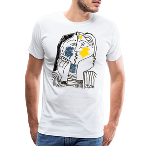 T-shirt avec l'illustration du baiser de Pablo Picasso 1979 - Product Image 5