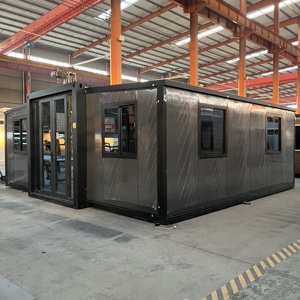 2 phòng ngủ 1 tắm mở rộng container nhà dễ dàng lắp ráp có thể tháo rời kho cho biệt thự căn hộ thép bằng gỗ Sandwich Panel - Product Image 5