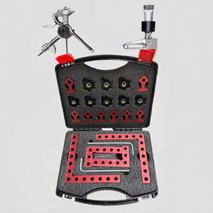 Ensemble de pinces de positionnement à angle droit en aluminium, pinces carrées à 90 degrés, outil de mesure auxiliaire pour le travail du bois - Product Image 2