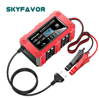 Cargador de Batería Inteligente de 12V 6A del Fabricante, Cargador de Batería de Coche de 12V, Cargador de Carga Lenta de 12V, Cargador Automático de Batería de Motocicleta