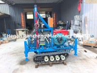 RCS260C Rancheng – Nouvelle foreuse hydraulique compacte sur chenilles en caoutchouc pour puits d'eau, irrigation agricole et forage géothermique